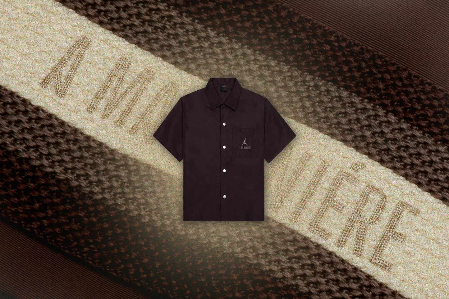 Jordan x A Ma Maniere Shooting Shirt - Mahogany