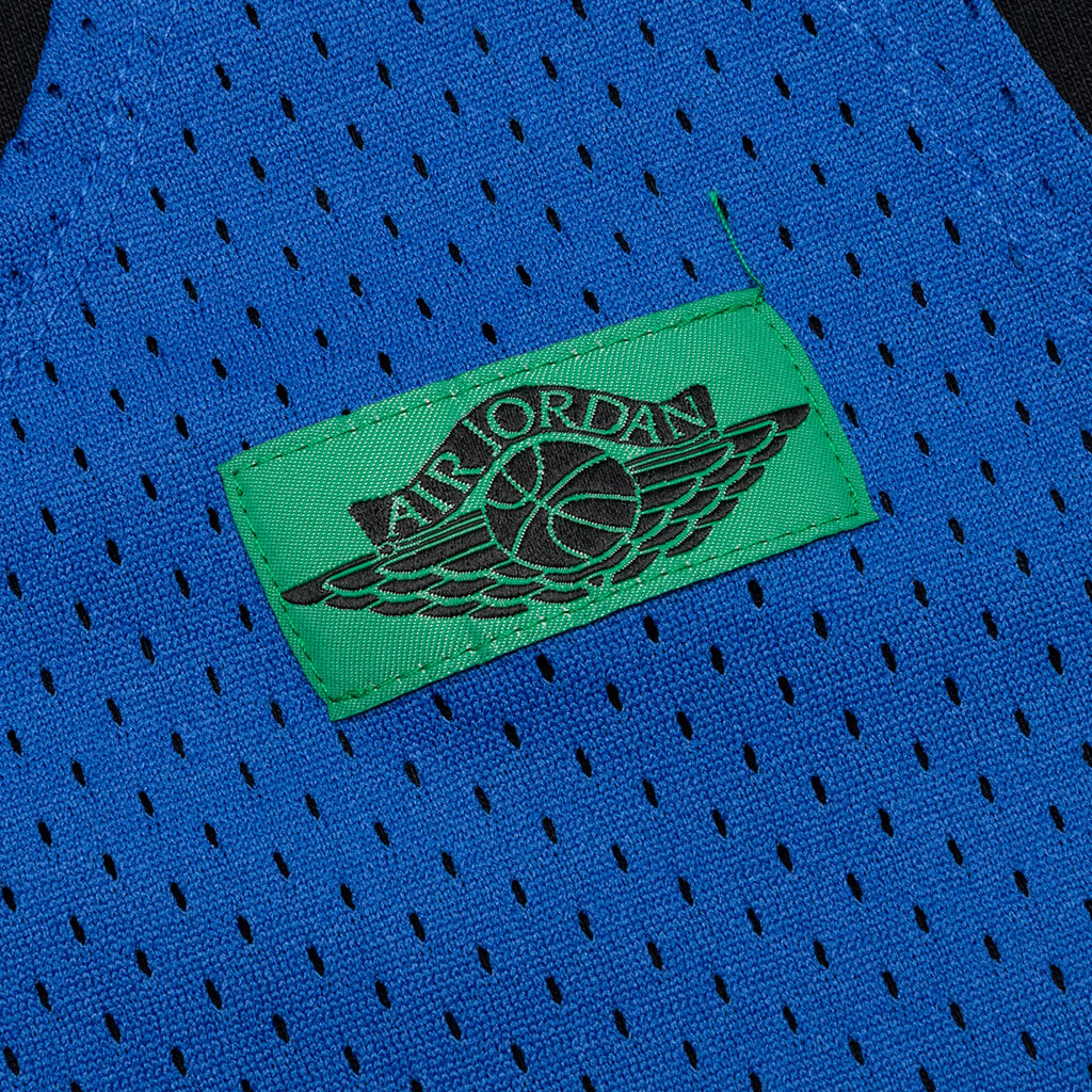 Jordan x Aleali May Women's Layered Top - Black/Game Royal