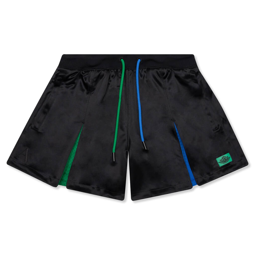 Jordan x Aleali May Women's Pleated Short - Black/Game Royal