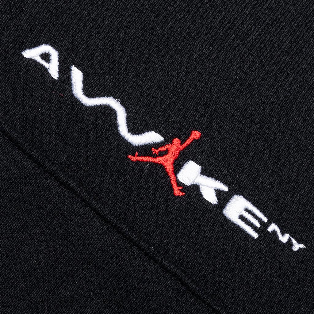 Jordan x Awake NY Full-Zip Fleece Hoodie - Black/University Red