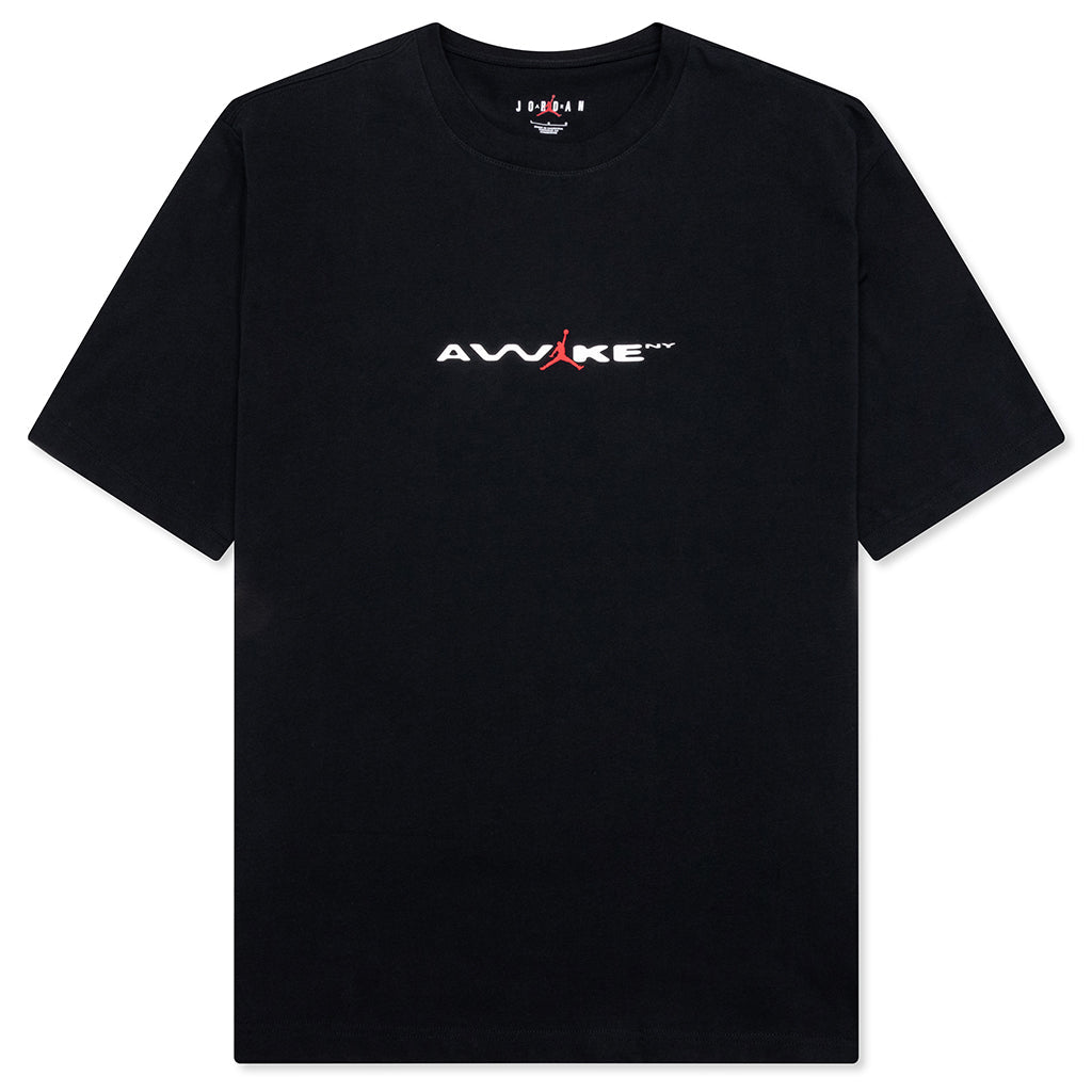 Jordan x Awake NY Tee - Black/White/University Red