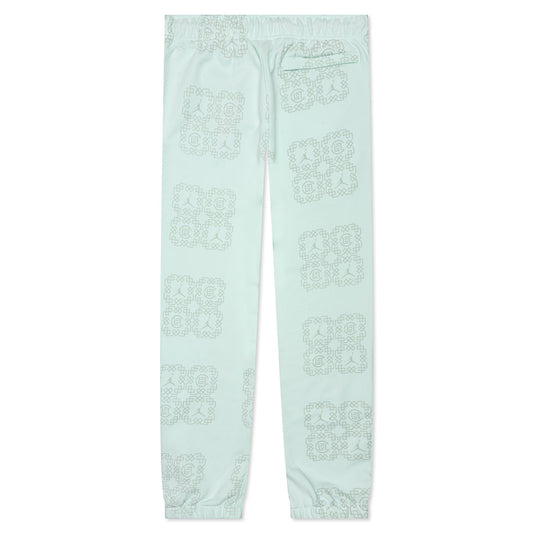 Jordan x CLOT Sweatpants - Barely Green/Light Silver/Storm Red