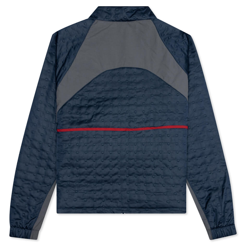 Jordan x CLOT Jacket - Navy/Flint Grey/Storm Red