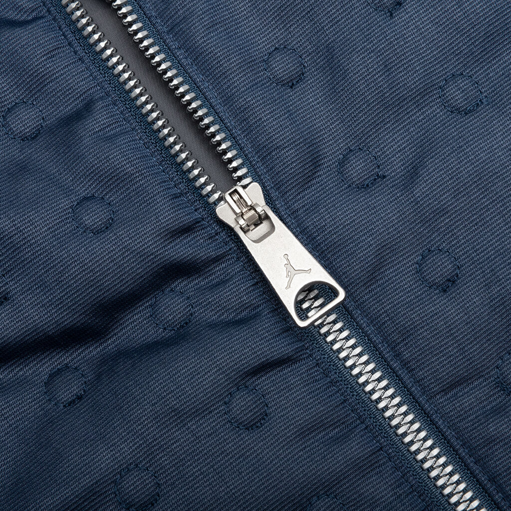 Jordan x CLOT Jacket - Navy/Flint Grey/Storm Red