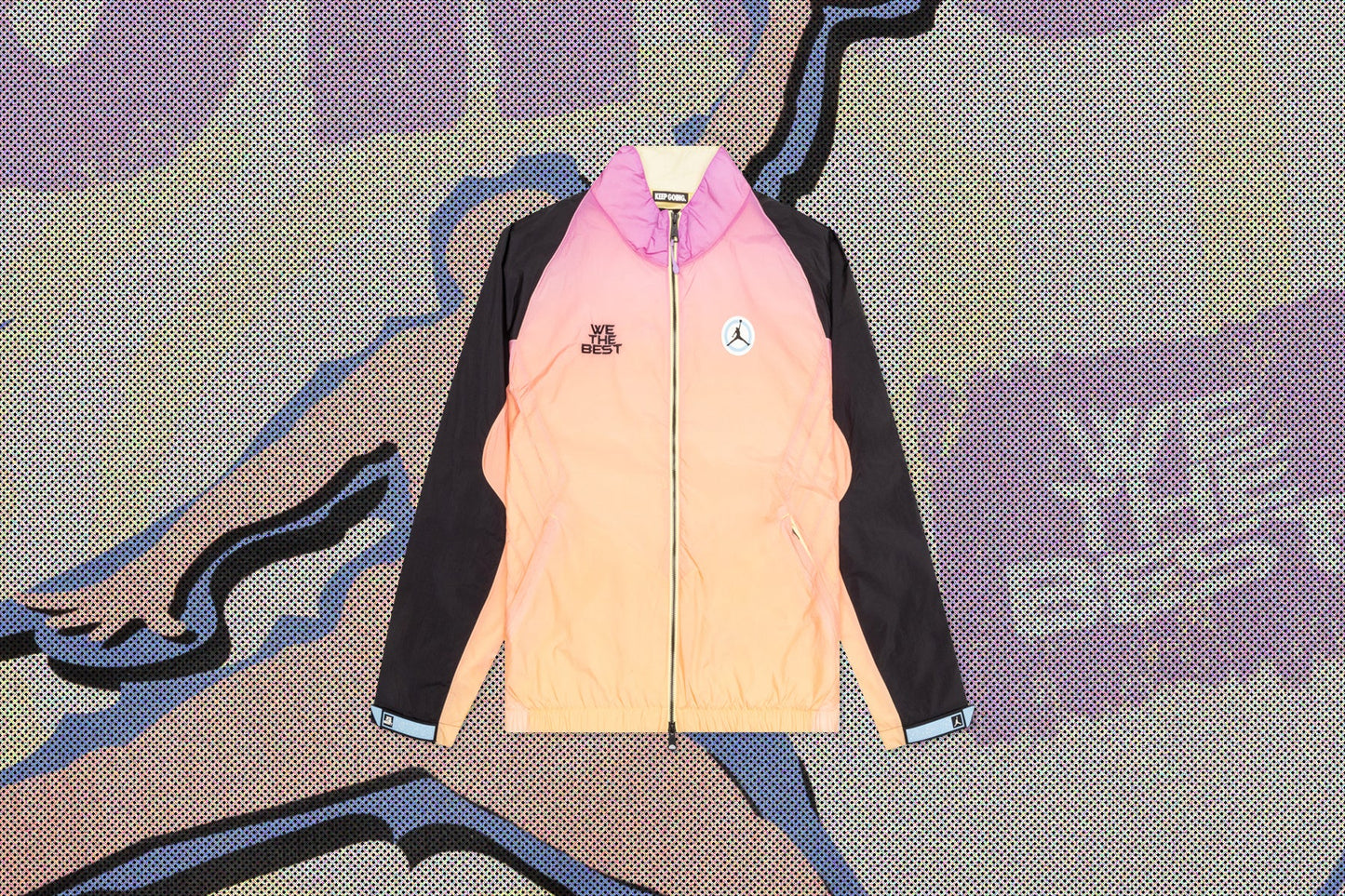 DJ Khaled x Air Jordan Jacket - Bicycle Yellow/Violet Star/Black