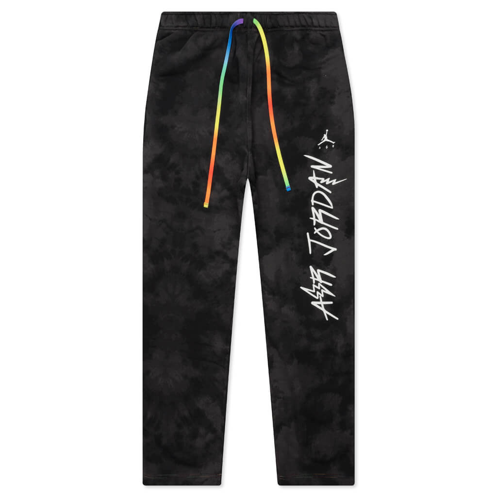 Jordan x J Balvin Fleece Pants - Flat Pewter/Black
