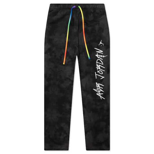 Jordan x J Balvin Fleece Pants - Flat Pewter/Black