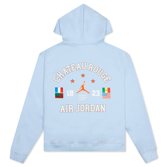 Jordan x Maison Chateau Rouge Fleece Hoodie - Celestine Blue
