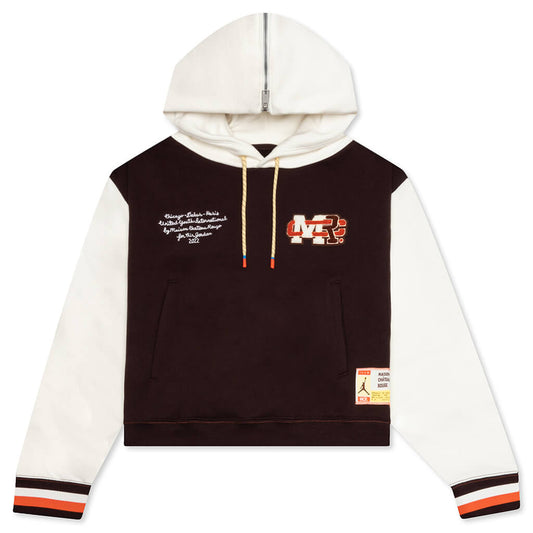 Jordan x Maison Chateau Rouge Women's Fleece Top - Brown Basalt/Sail