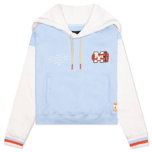 Jordan x Maison Chateau Rouge Women's Fleece Top - Celestine Blue/Sail