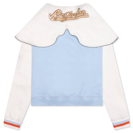 Jordan x Maison Chateau Rouge Women's Fleece Top - Celestine Blue/Sail