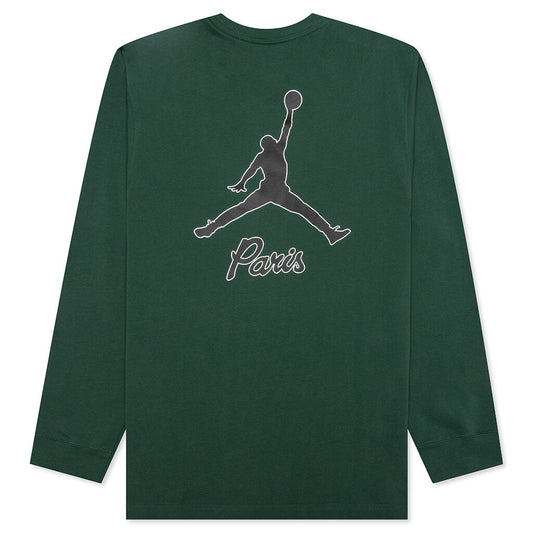 Jordan x Paris Saint-Germain L/S Tee - Noble Green