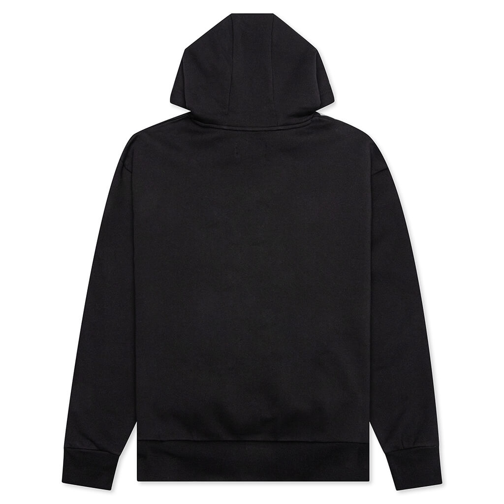 Jordan x Paris Saint-Germain Fleece Pullover Hoodie - Black/White