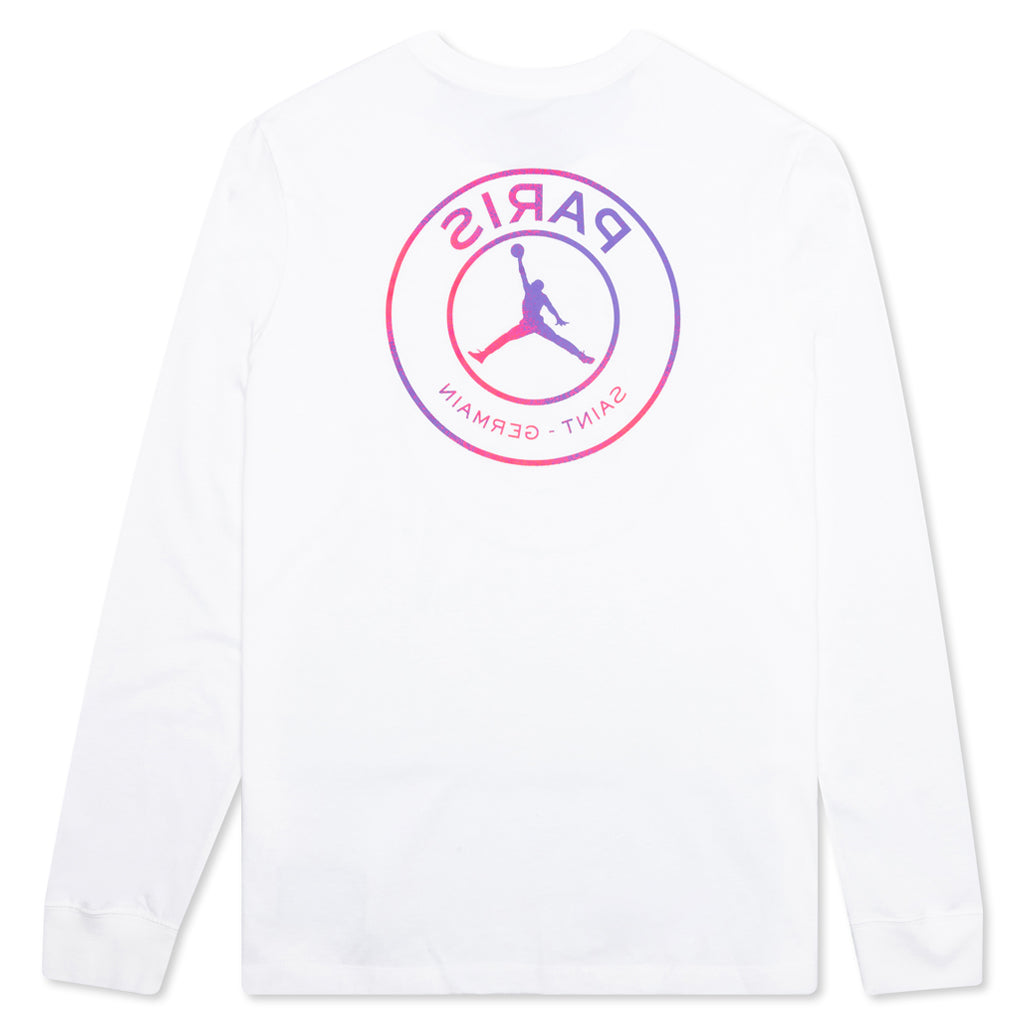 Jordan x Paris Saint-Germain L/S T-Shirt - White