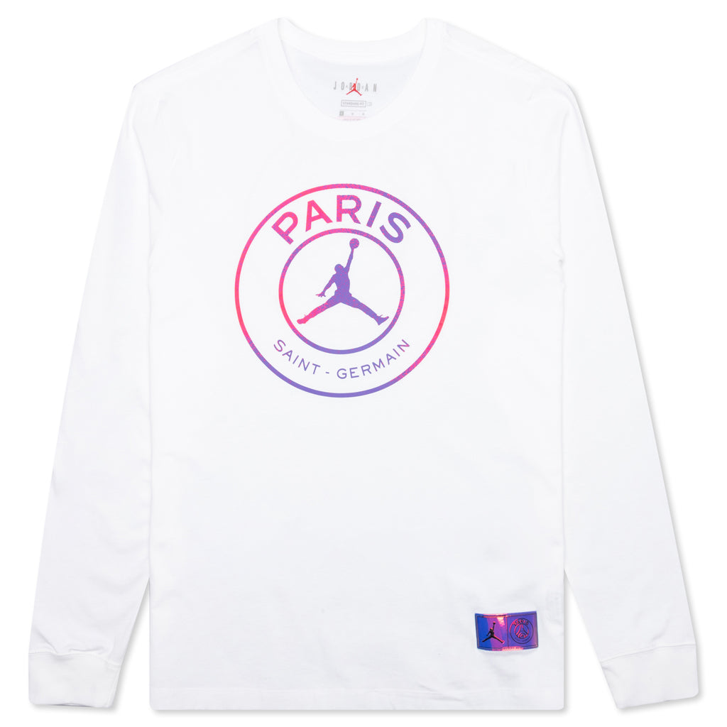 Jordan x Paris Saint-Germain L/S T-Shirt - White