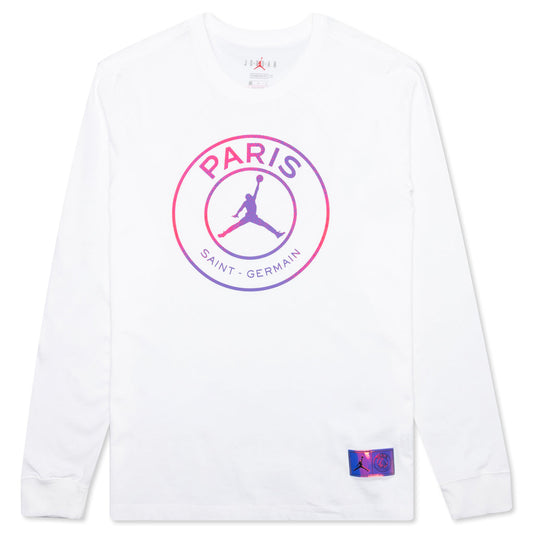 Jordan x Paris Saint-Germain L/S T-Shirt - White