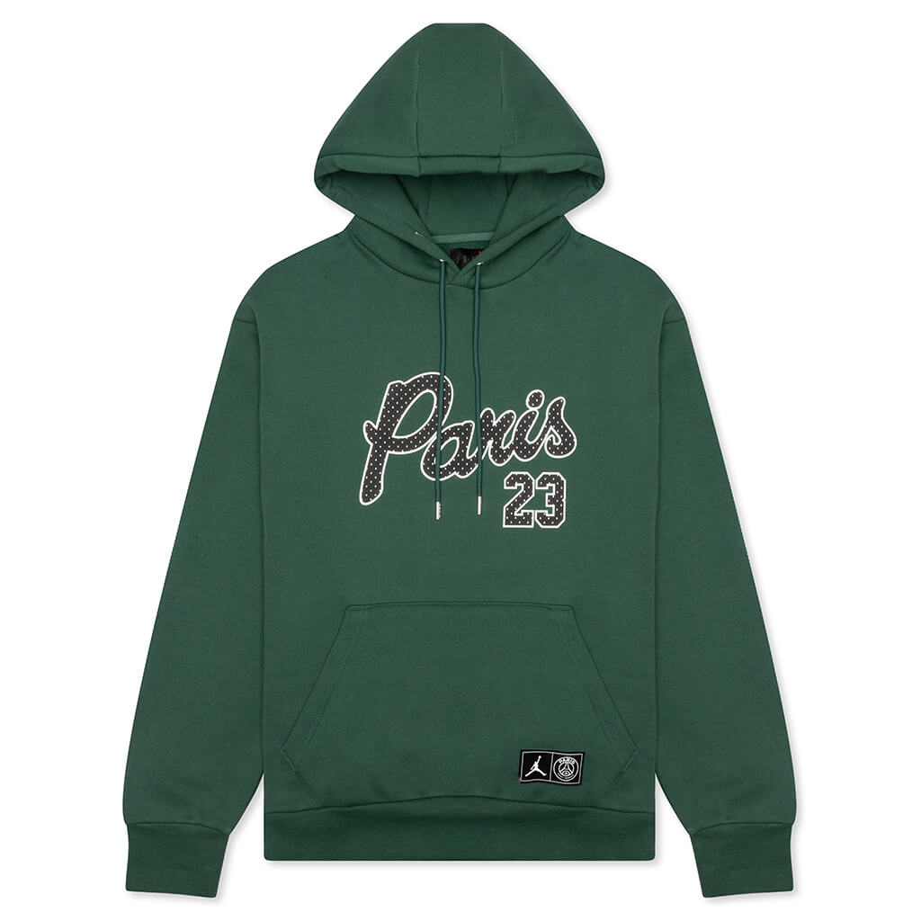 Jordan x Paris Saint-Germain Statement Fleece Pullover Hoodie - Noble Green