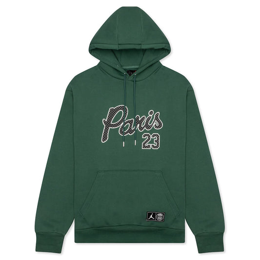 Jordan x Paris Saint-Germain Statement Fleece Pullover Hoodie - Noble Green