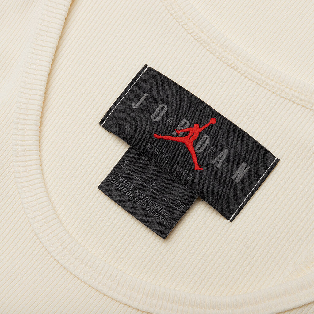 Jordan x Teyana Taylor Women’s Tank - Coconut Milk/Gym Red