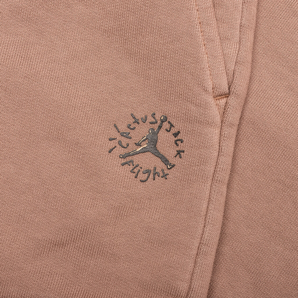 Jordan x Travis Scott Fleece Pants - Archeo Brown