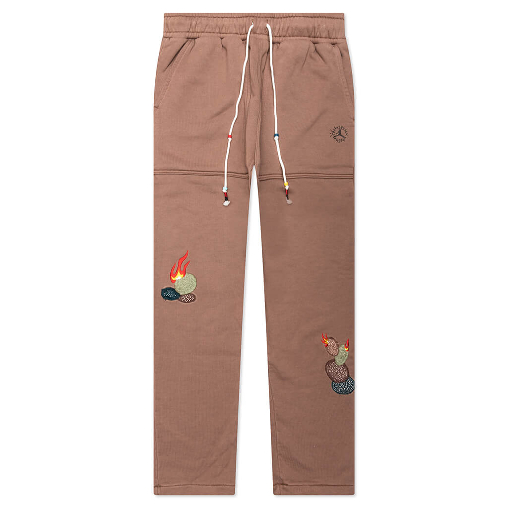 Jordan x Travis Scott Fleece Pants - Archeo Brown