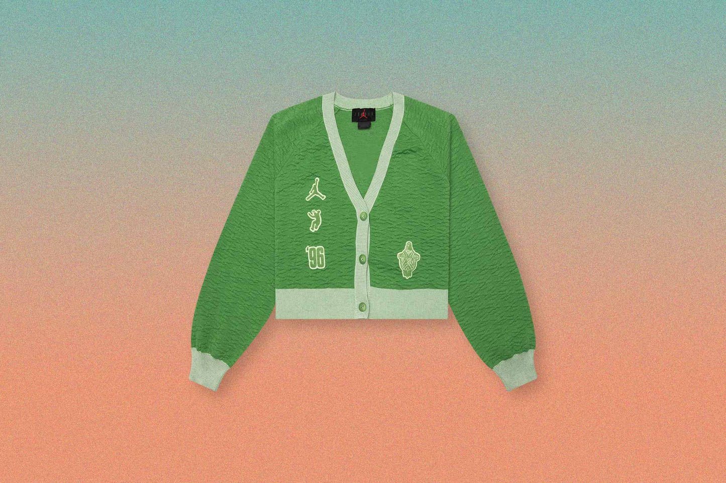 Jordan x UNION x Bephies Beauty Supply Cardigan Women's - Chlorophyll/Lime Ice