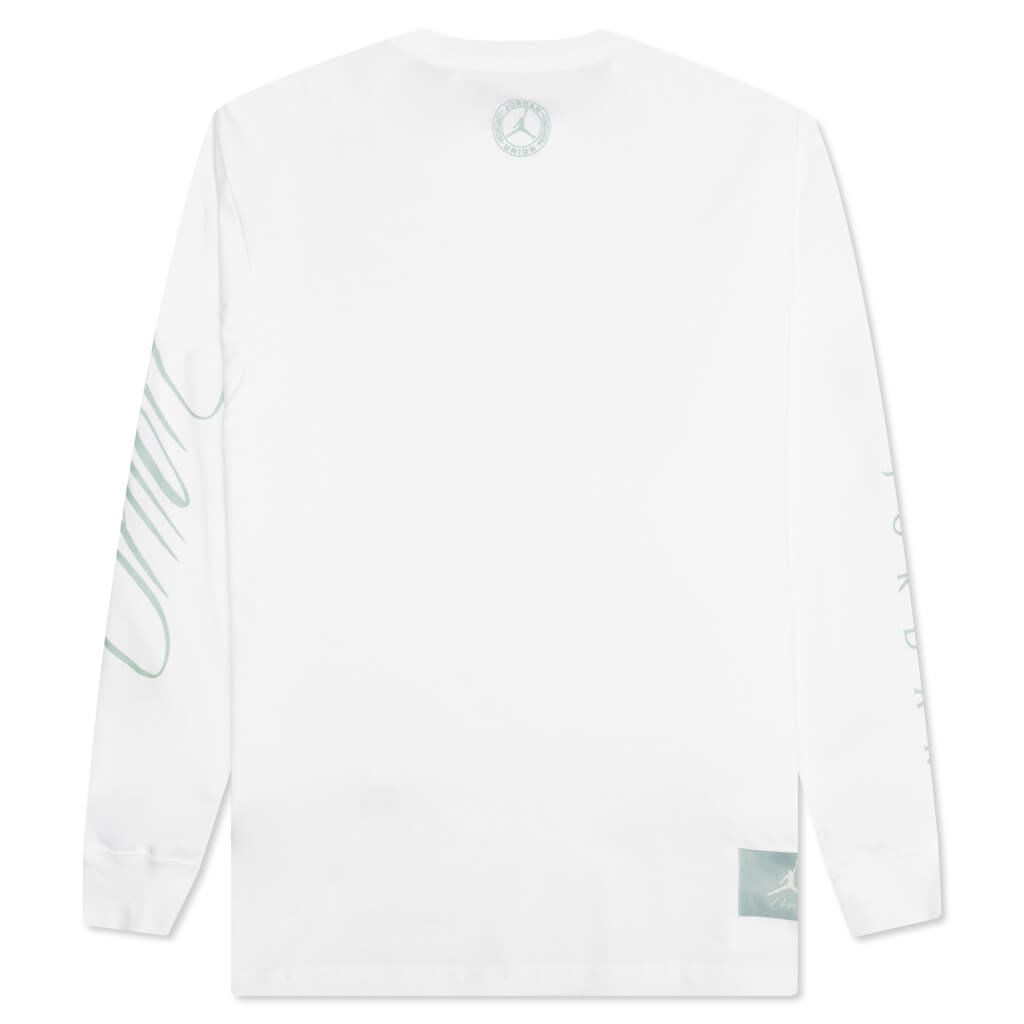 Jordan x Union L/S Tee - White/Grey Haze