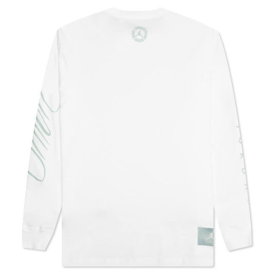 Jordan x Union L/S Tee - White/Grey Haze