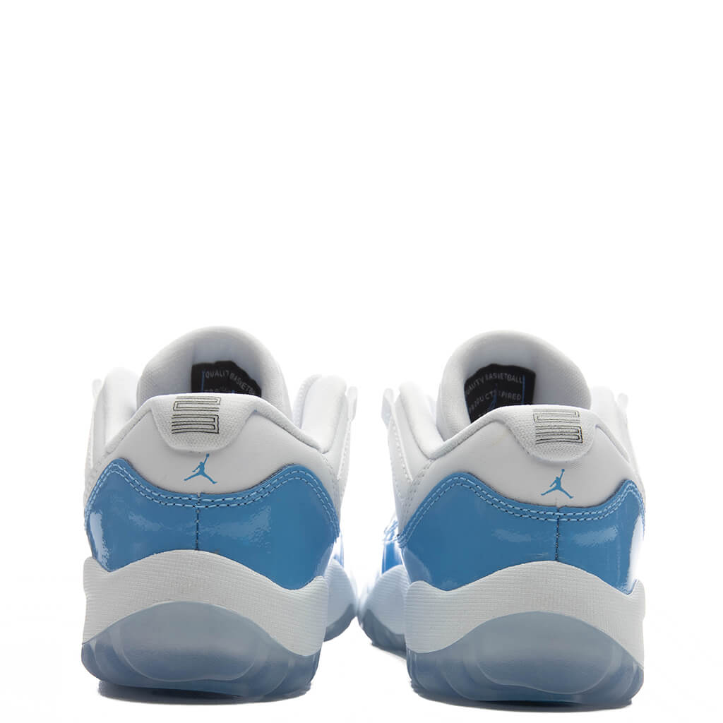 Air Jordan 11 Retro Low 'University Blue' (PS) - White/University Blue/Black