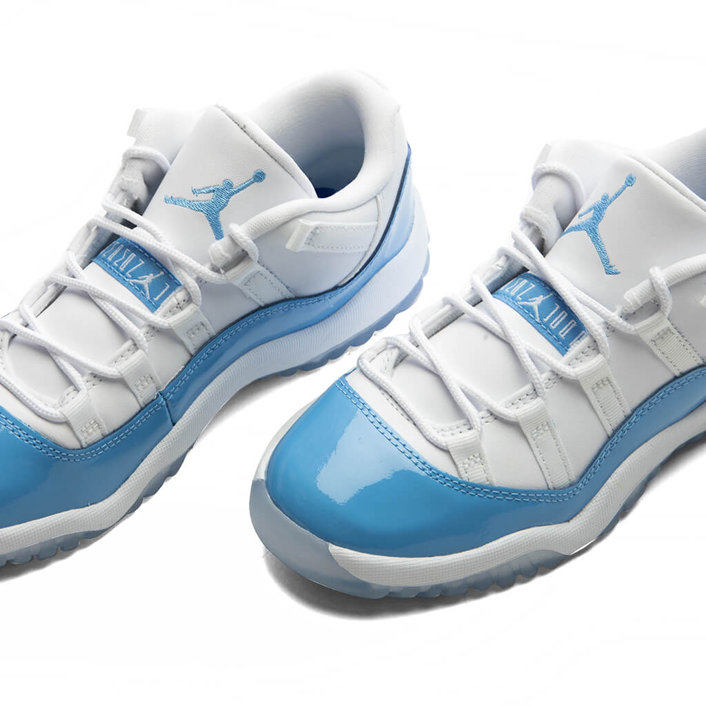 Air Jordan 11 Retro Low 'University Blue' (PS) - White/University Blue/Black
