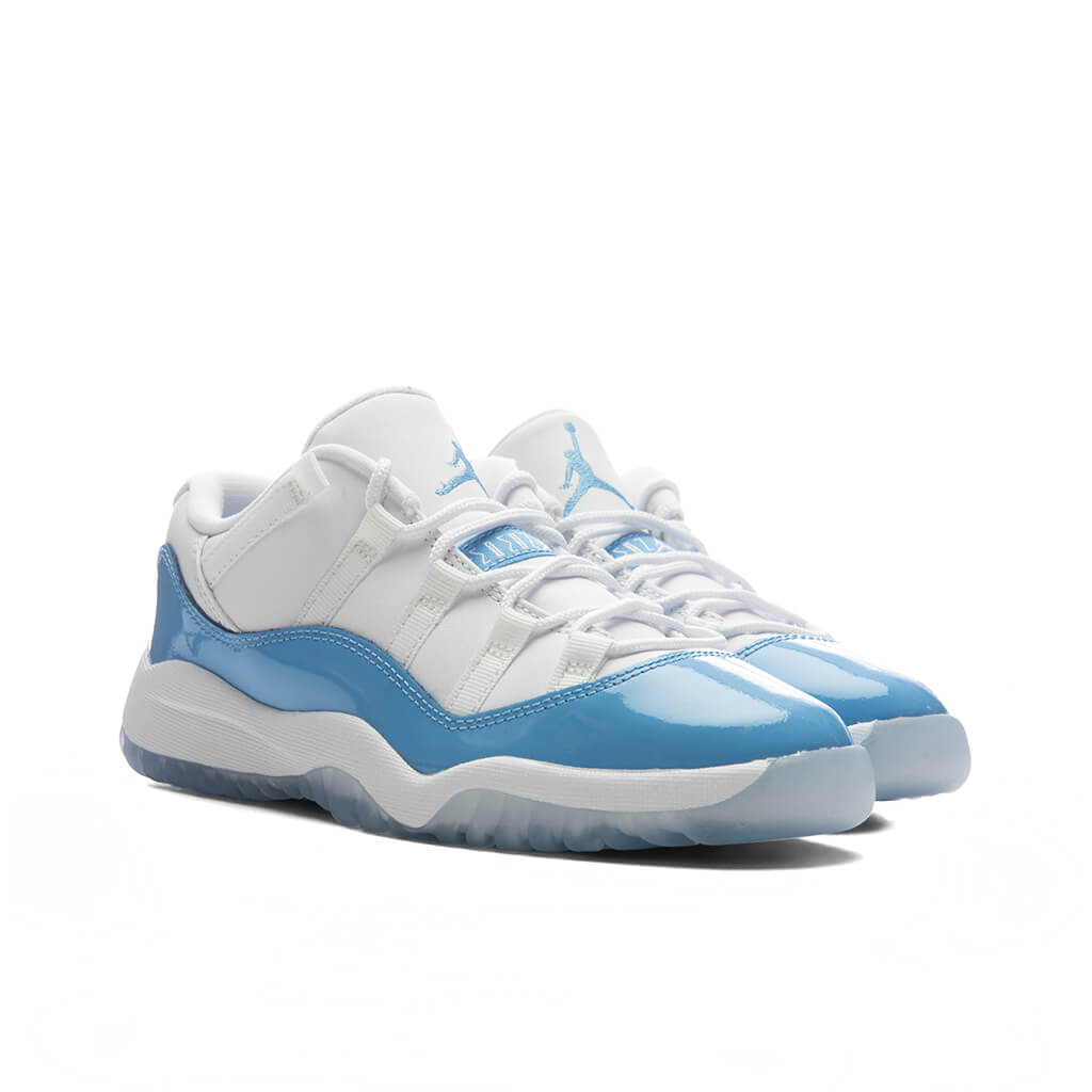 Air Jordan 11 Retro Low 'University Blue' (PS) - White/University Blue/Black
