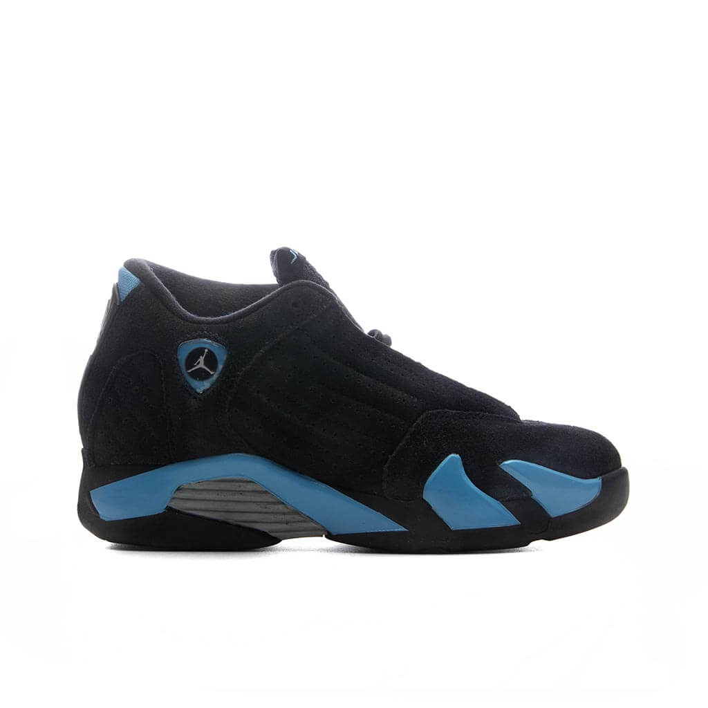 Air Jordan 14 Retro 'University Blue' (PS) - Black/White/University Blue