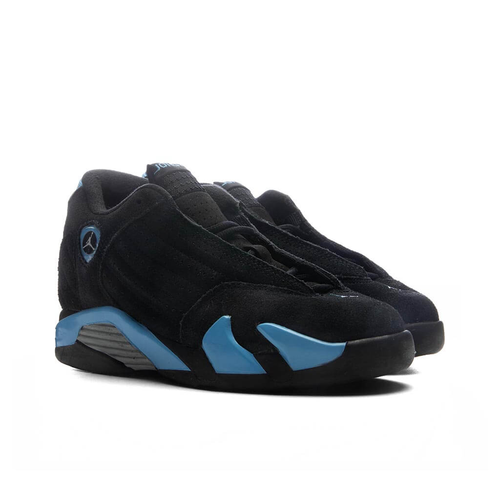 Air Jordan 14 Retro 'University Blue' (PS) - Black/White/University Blue