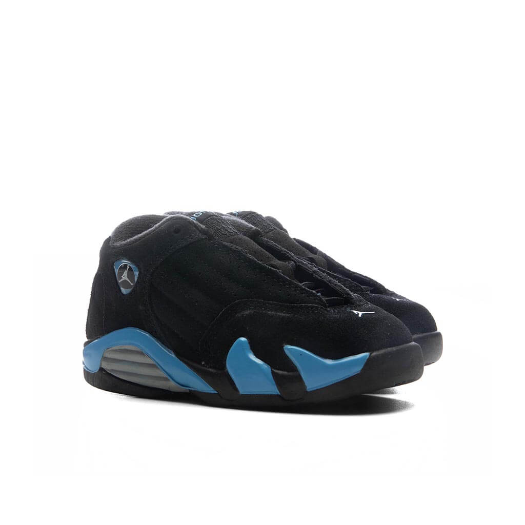 Air Jordan 14 Retro 'University Blue' (TD) - Black/White/University Blue