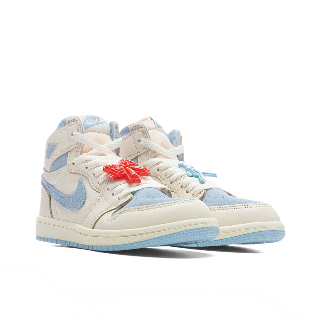 Air Jordan 1 Retro High OG 'Psychic Blue' (PS) - Pale Ivory/Psychic Blue/Coconut Milk