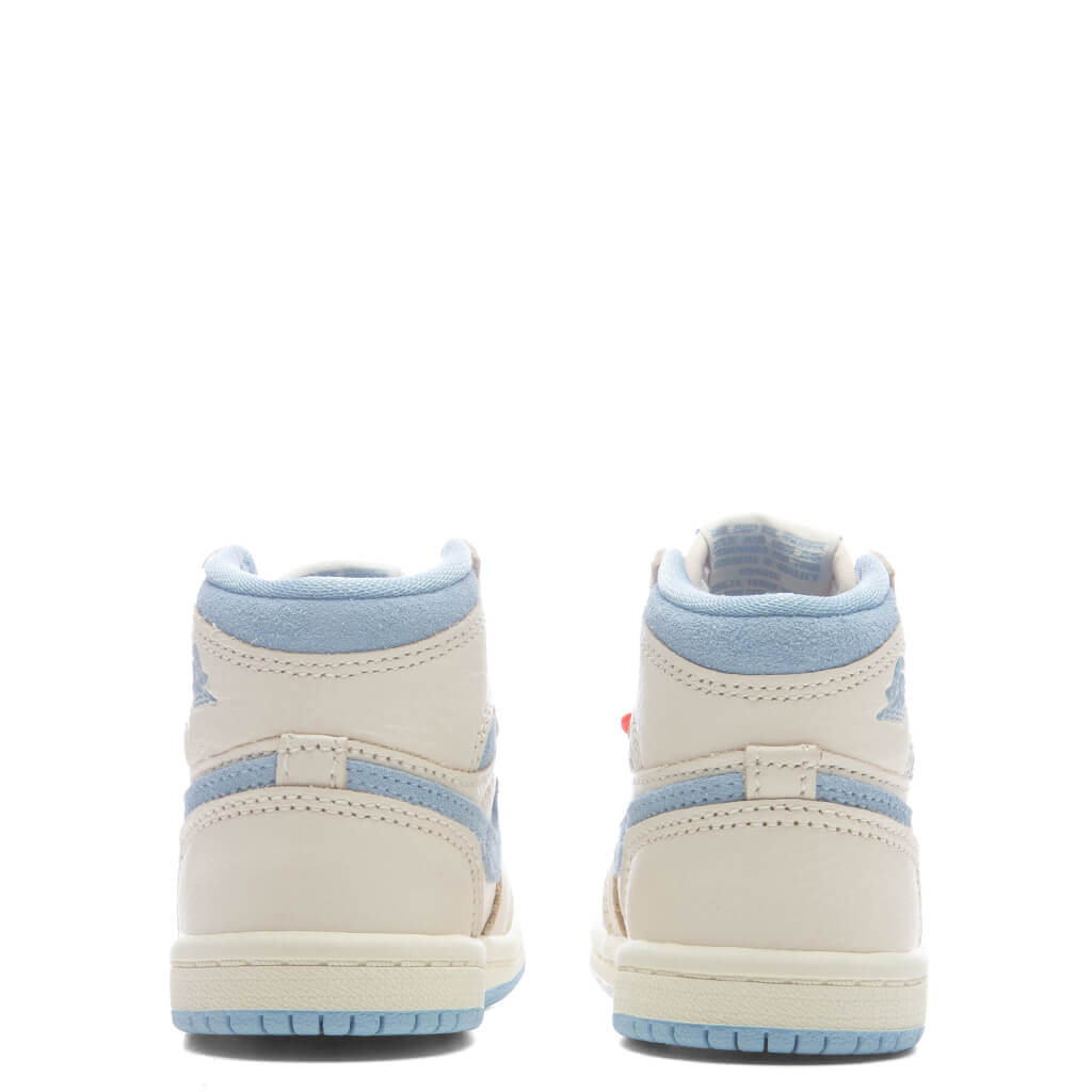 Air Jordan 1 Retro High OG 'Psychic Blue' (TD) - Pale Ivory/Psychic Blue/Coconut Milk