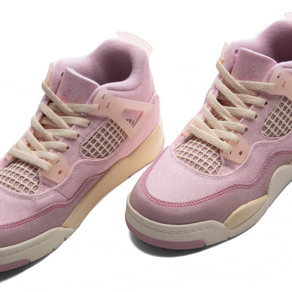 Air Jordan 4 Retro 'Iced Carmine' (PS) - Iced Carmine/Coconut Milk