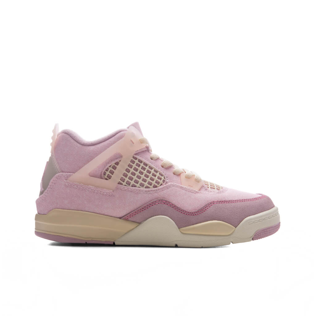 Air Jordan 4 Retro 'Iced Carmine' (PS) - Iced Carmine/Coconut Milk