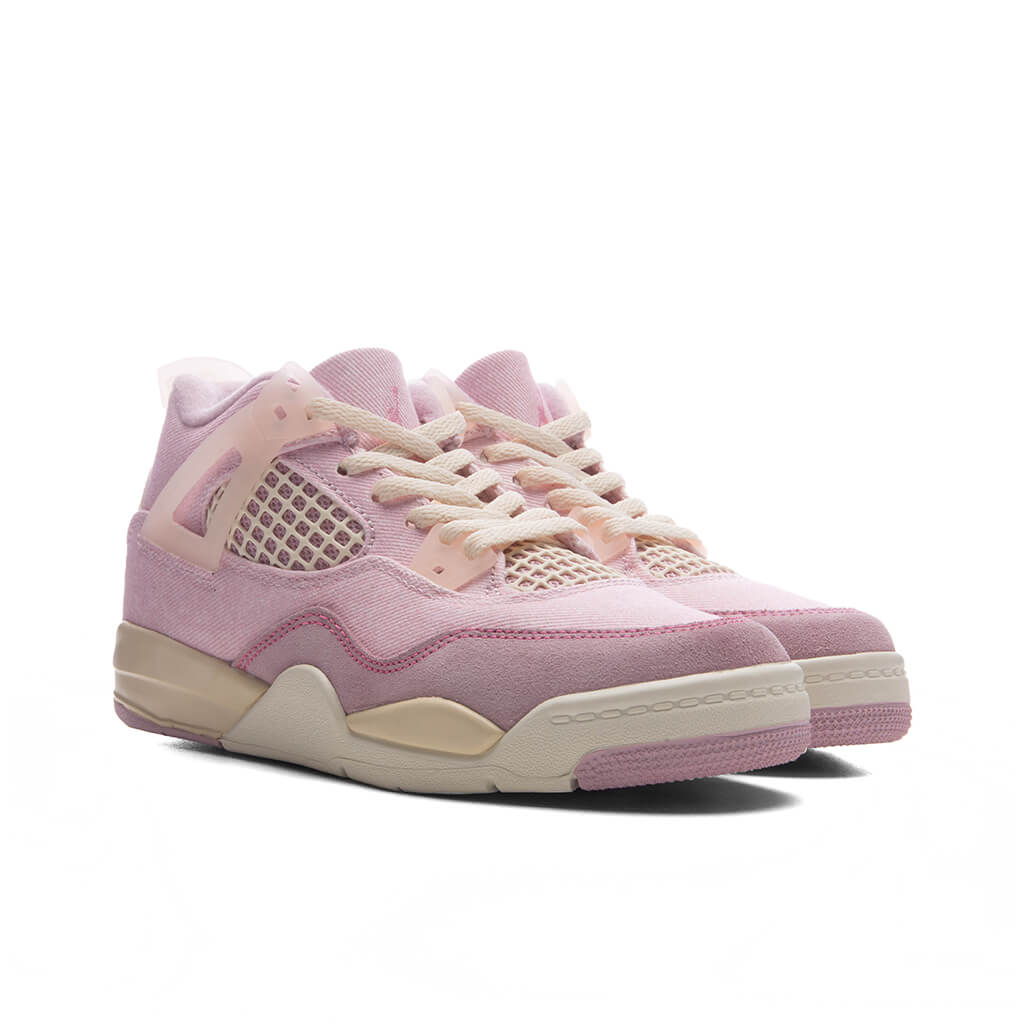 Air Jordan 4 Retro 'Iced Carmine' (PS) - Iced Carmine/Coconut Milk