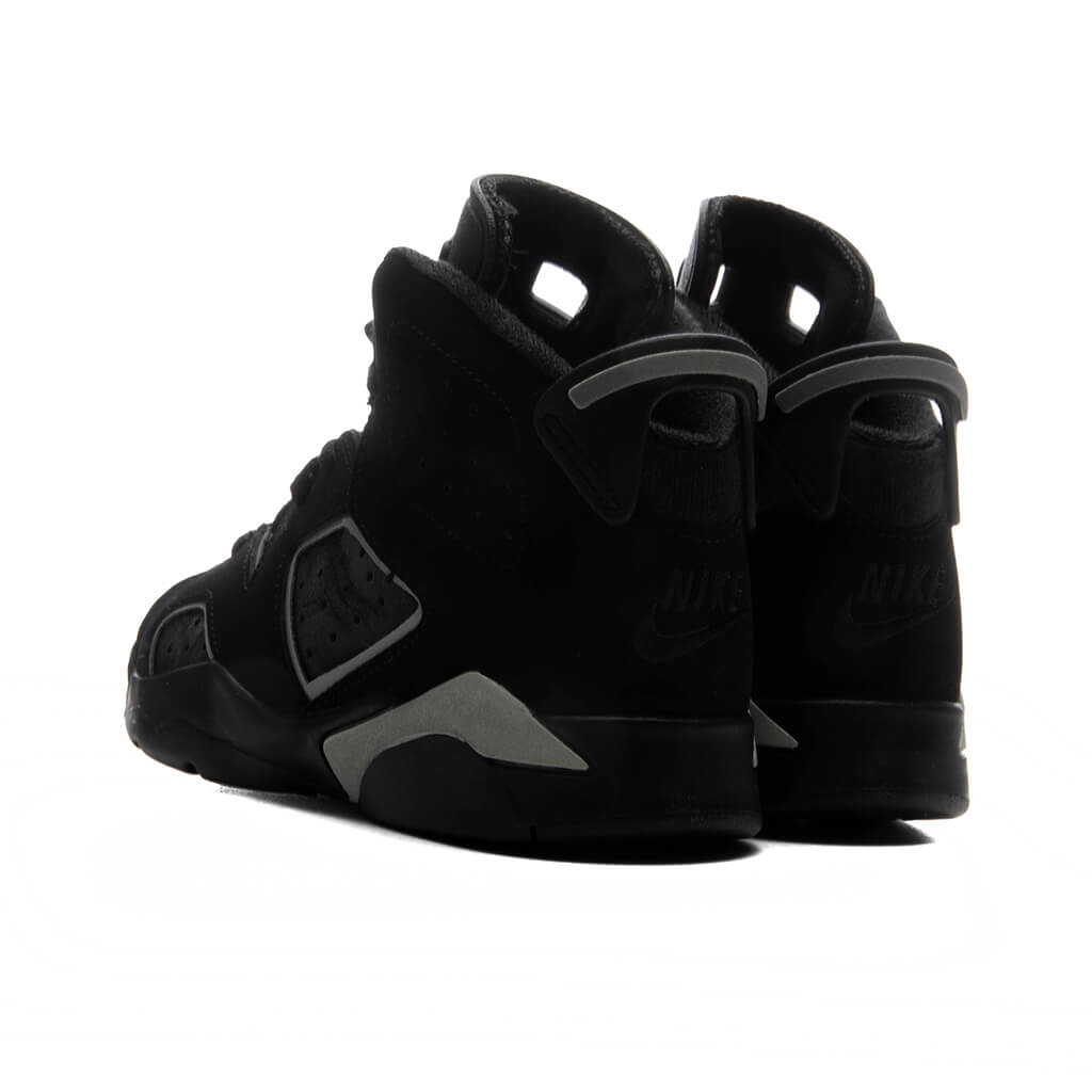 Air Jordan 6 Retro 'Cap and Gown' (PS) - Black/Reflect Silver/Black