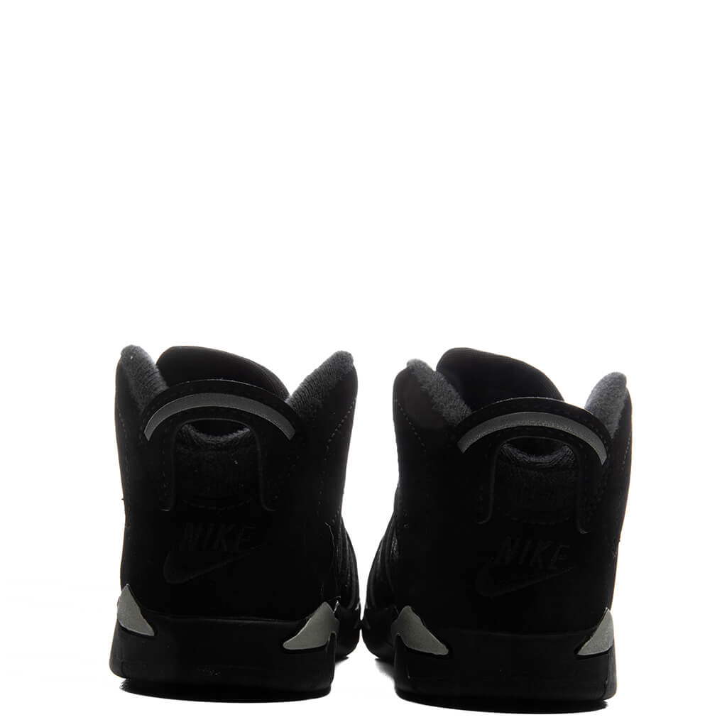 Air Jordan 6 Retro 'Cap and Gown' (TD) - Black/Reflect Silver/Black