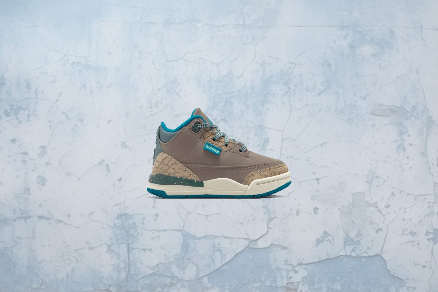 Air Jordan 3 Retro 'We Outside' (TD) - Olive Grey/Green Abyss/Khaki