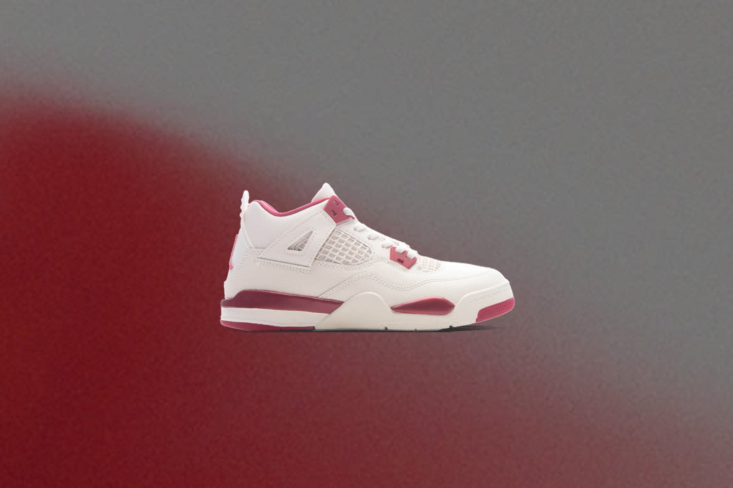 Air Jordan 4 Retro 'Valentine's Day' (PS) - Pale Ivory/Sierra Red