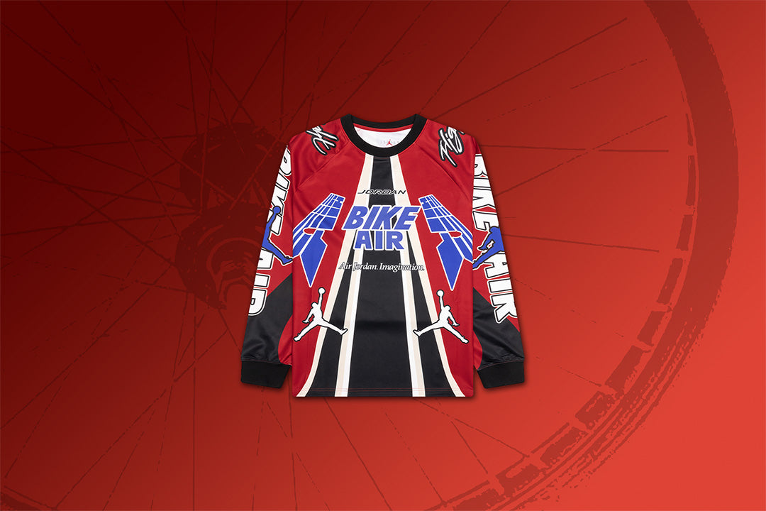 Jordan x Nigel Sylvester Jersey 'Cinnabar' - Cinnabar/Black/Lyon Blue