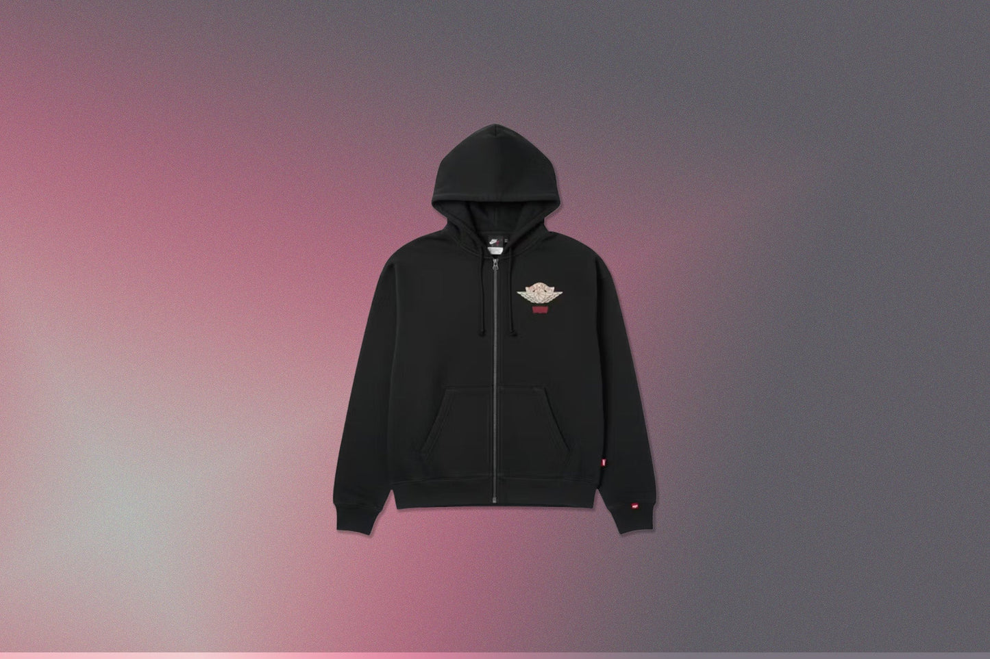 Jordan x Levi's Hoodie - Black/Pale Ivory/Gym Red
