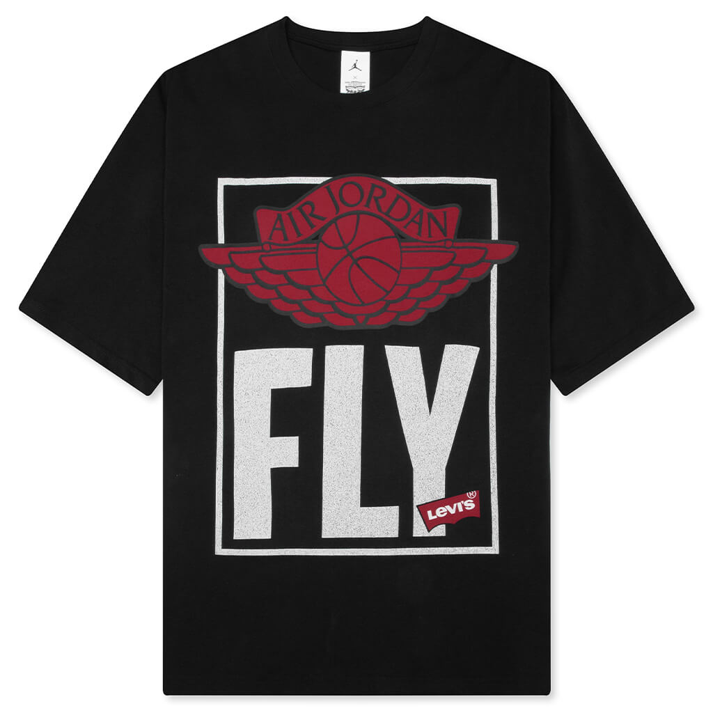 Jordan x Levi's S/S Tee - Black
