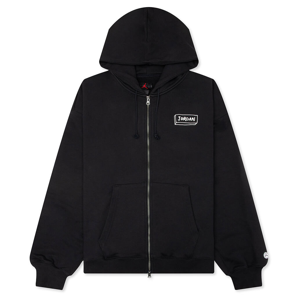 Jordan x Union x Fragment Full Zip Hoodie - Black/Sail