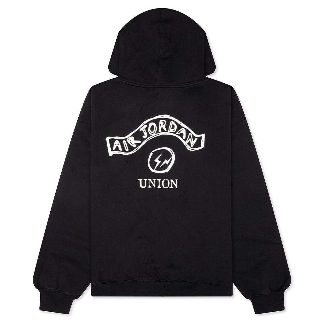Jordan x Union x Fragment Full Zip Hoodie - Black/Sail
