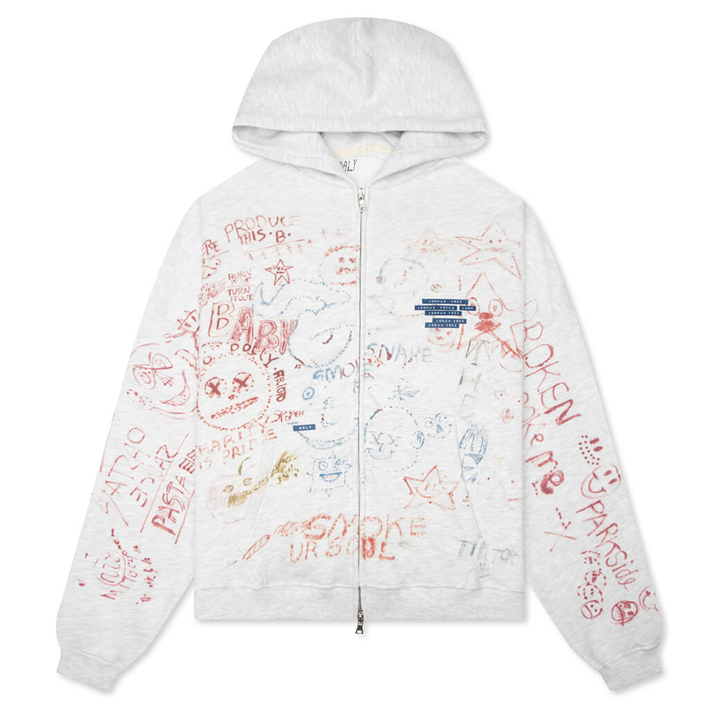 Joshua Tree Double Zip Hoodie - Multi