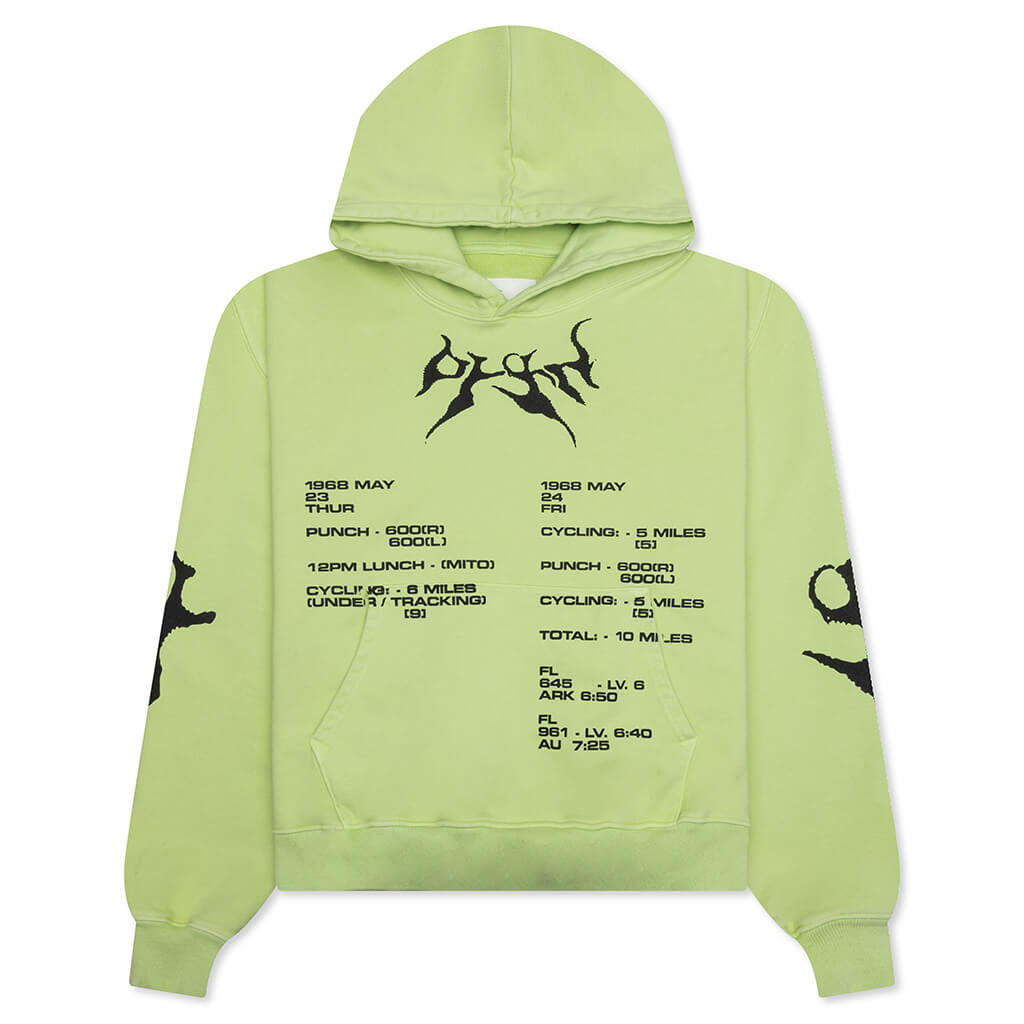 Journal Hoodie - Slime